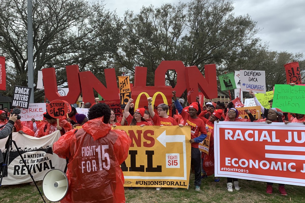 SEIU members, Fight for $15 and a Union leaders launch Protect All Workers