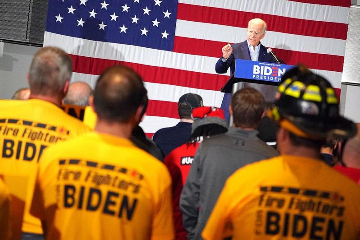 Biden Firefighters